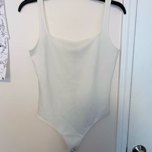 White Bodysuit from Express